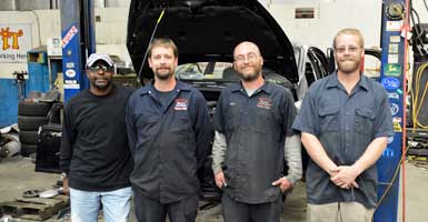 Bruce Auto Parts Support Staff Dismantling
